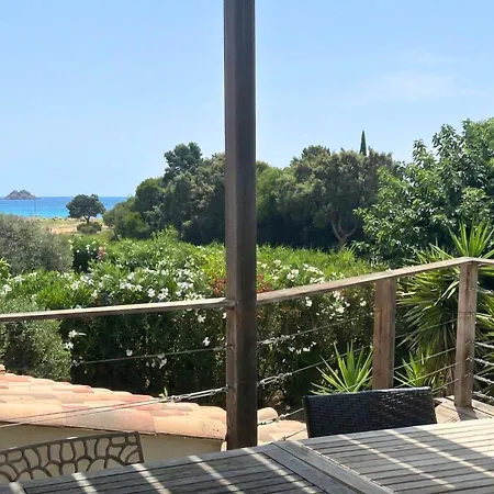 Vardiola I Vue Et A Pieds Villa Zonza
